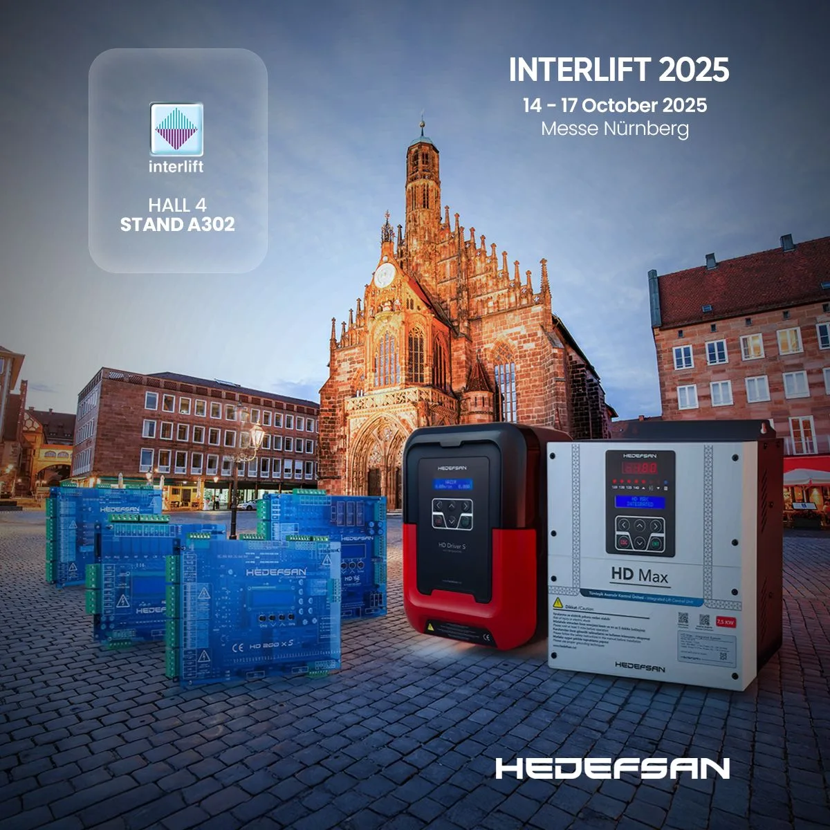 Interlift 2025'te yeni nesil tümleşik sürücülerimizi tanıttık